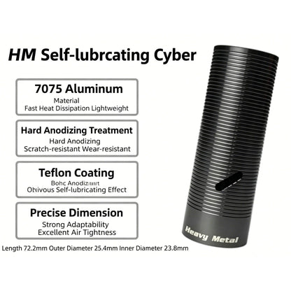 HM 7075 Super Lubricated Mirror Coated Piston Cylinder